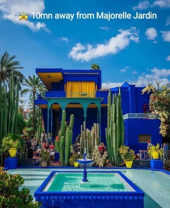 マラケシュPlein Centre Marrakech, Grand Balcon Filantアパートメント エクステリア 写真